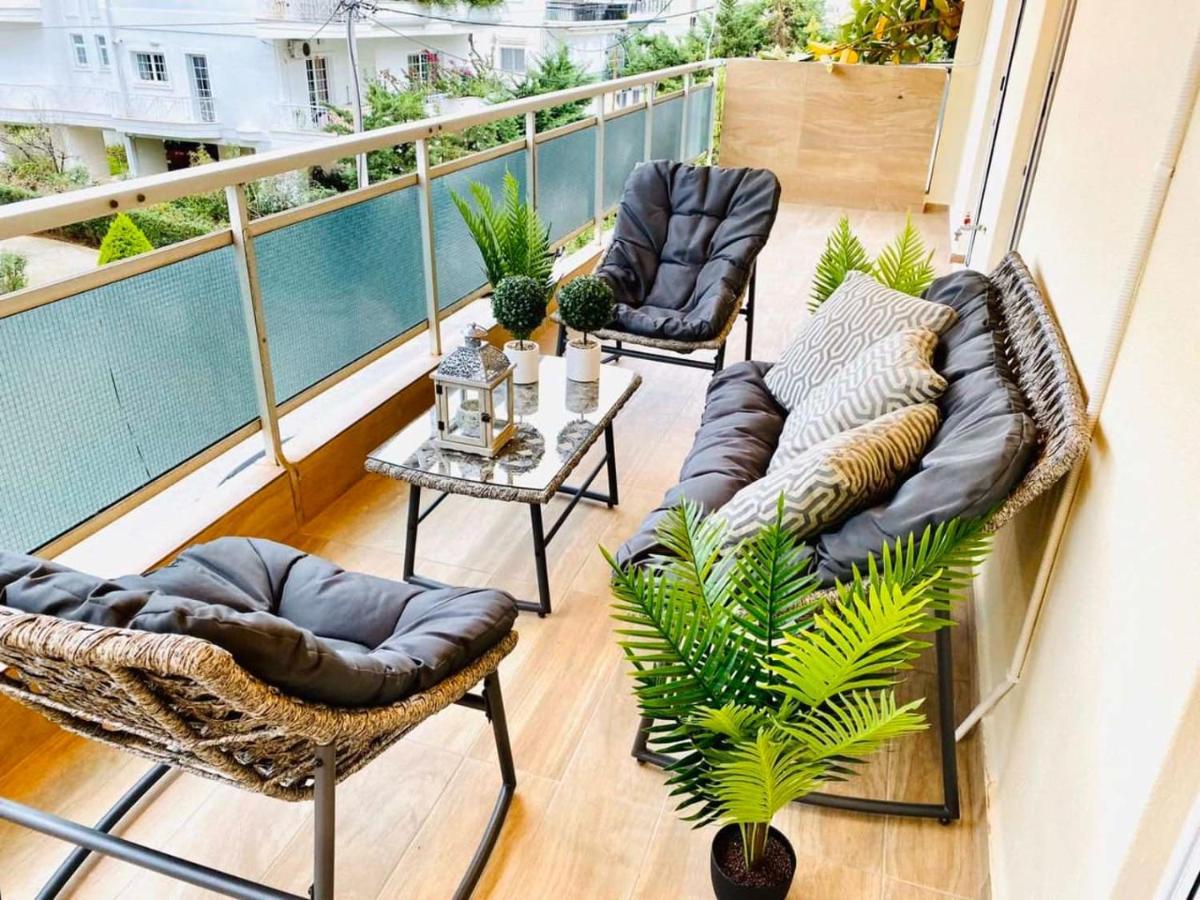 Elegant Apartment In Glyfada Athen Eksteriør billede